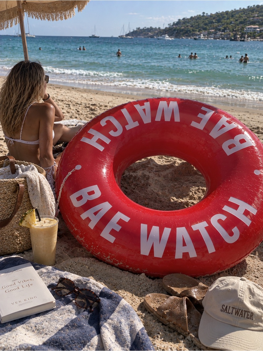 SunnyLife Bae Watch Pool Float - Picture 2 of 8